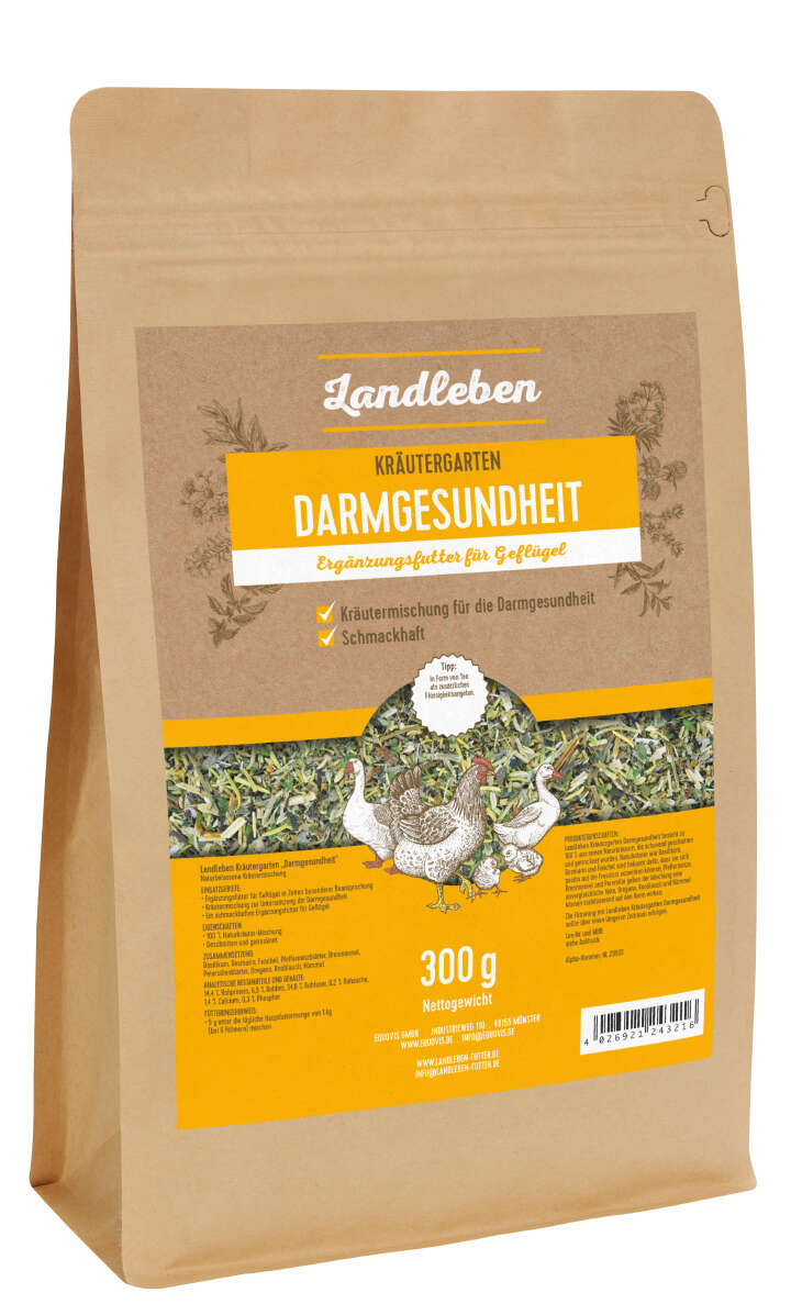 Landleben Kräutergarten Darmgesundheit